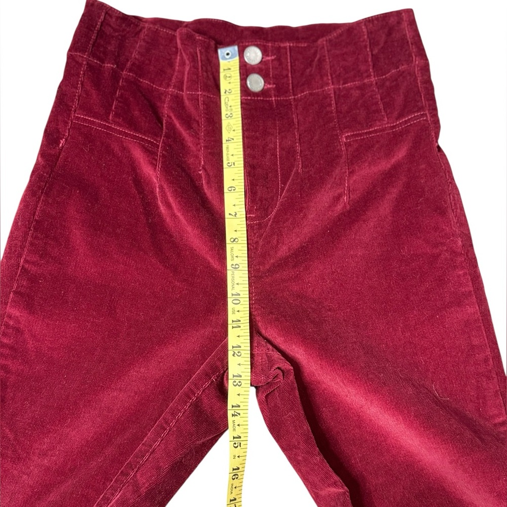 Avec Les Filles Flare High-Rise Corduroy Pants size 6 - Picture 8 of 10
